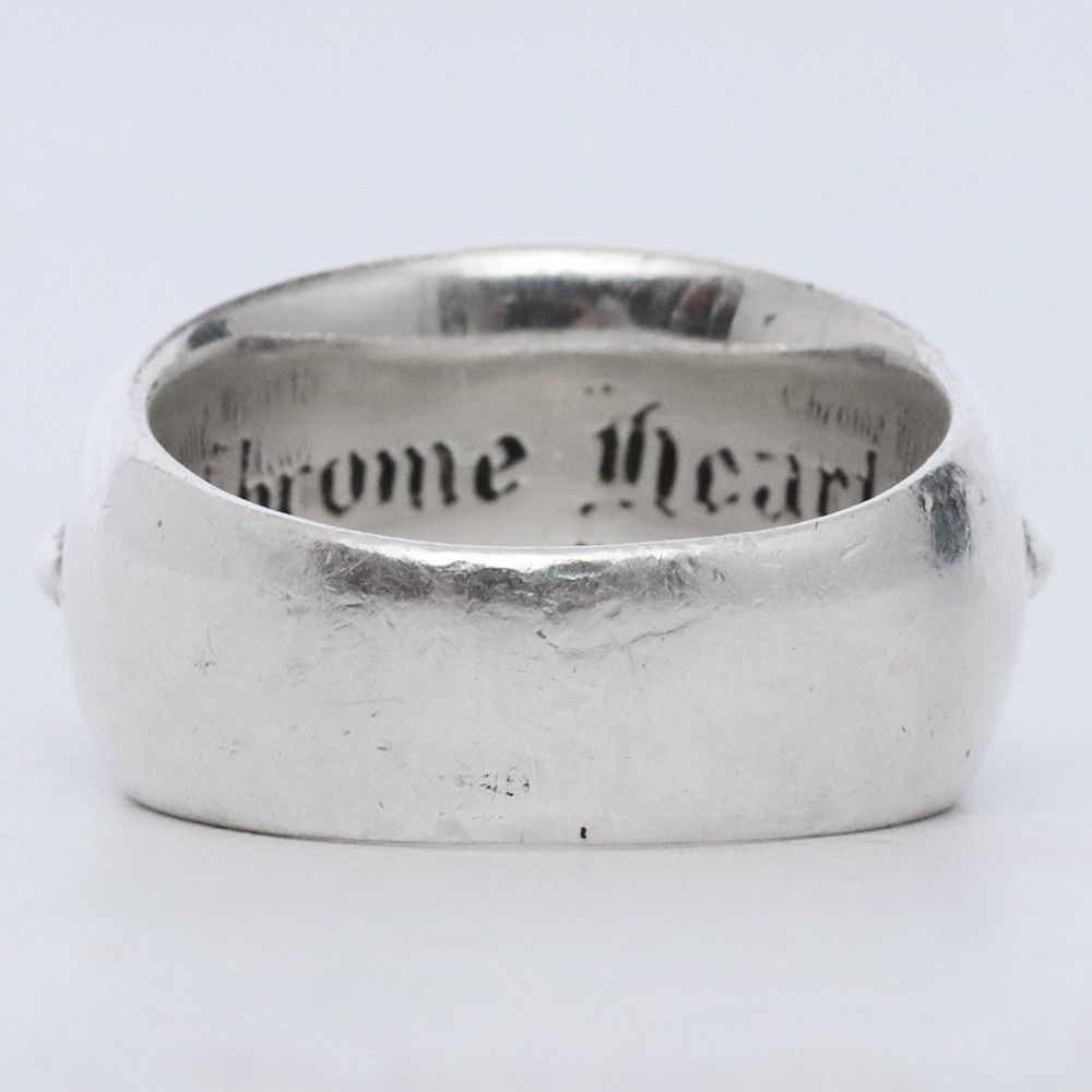 chrome hearts フローラルクロスリング21号 21号 CHROME HEARTS フローラル クロス リング シルバー - メルカリ
