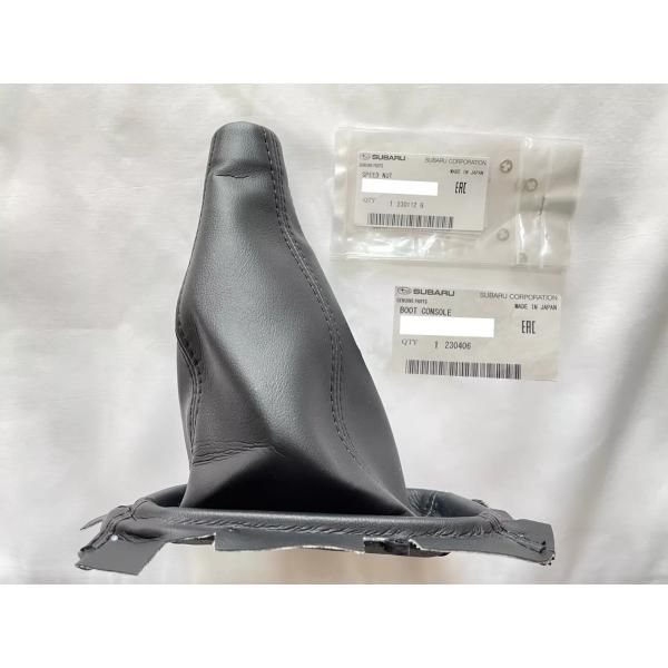 スバル純正 インプレッサ WRX GC8 後期 フォレスター シフトカバー シフトブーツ ナットセット Shift cover Shift boot Nut set