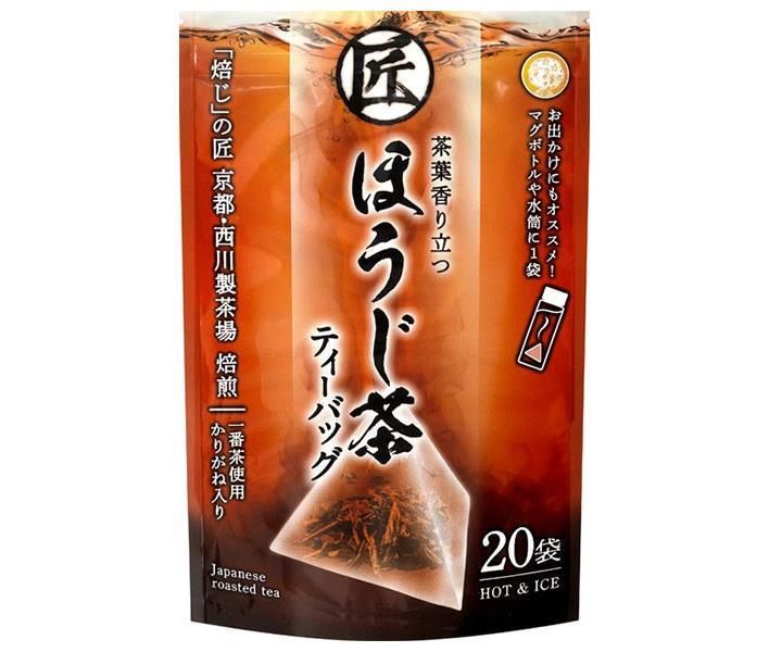 宇治森徳 匠ほうじ茶 ティーバッグ 4g×20袋×10袋入｜