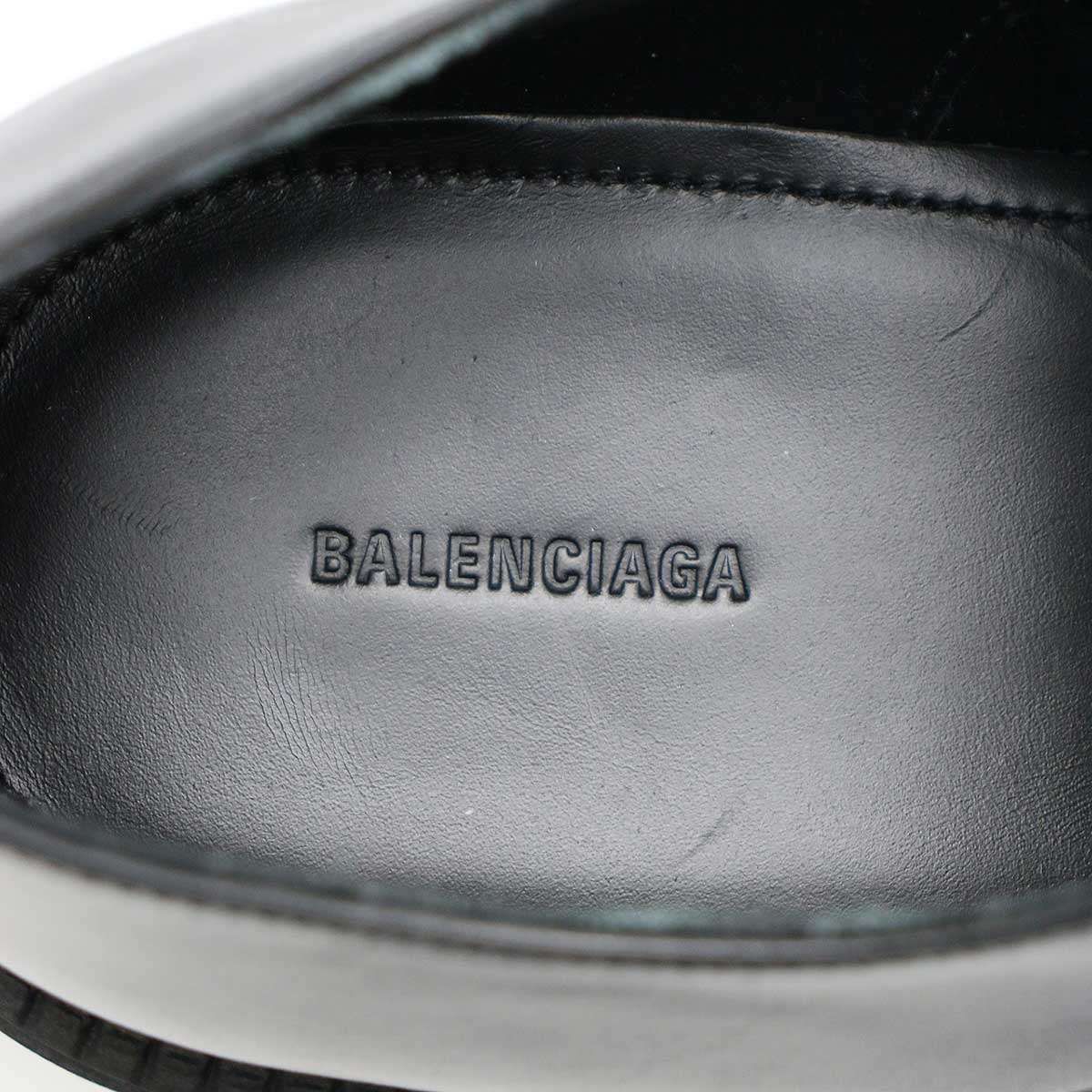 BALENCIAGA バレンシアガ Rhino スムースカーフスキン ダービー