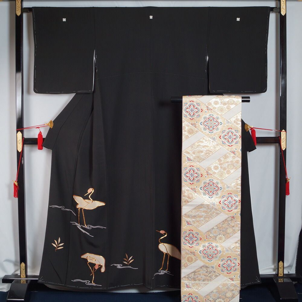 千住博 半月 紙に墨 風景画 額新品 日本画 ススキ 秋 原画 絵画 真作