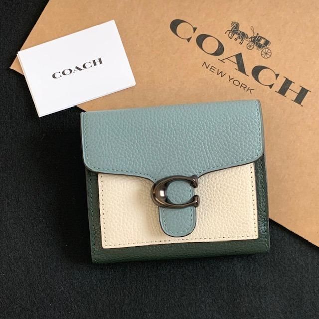 新品 未使用 コーチ 折り財布 タビー スモール ウォレット 新品 未使用 コーチ 折り財布 タビー スモール ウォレット