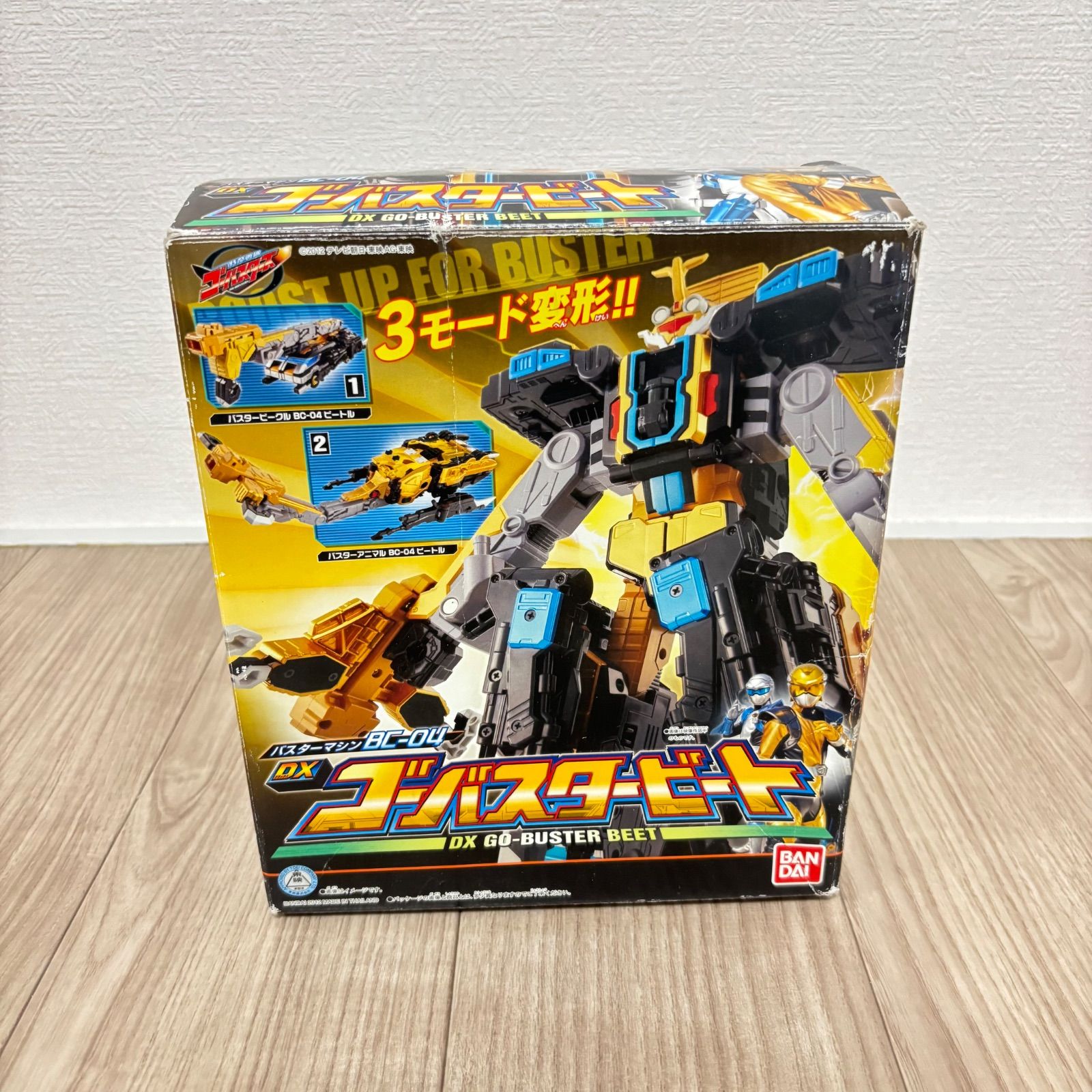 新品未開封　特命戦隊ゴーバスターズ DXゴーバスタービート　廃盤　レア Amazon.com: BC-04 DX Go Buster Beet Bandai Tokumei Sentai Go
