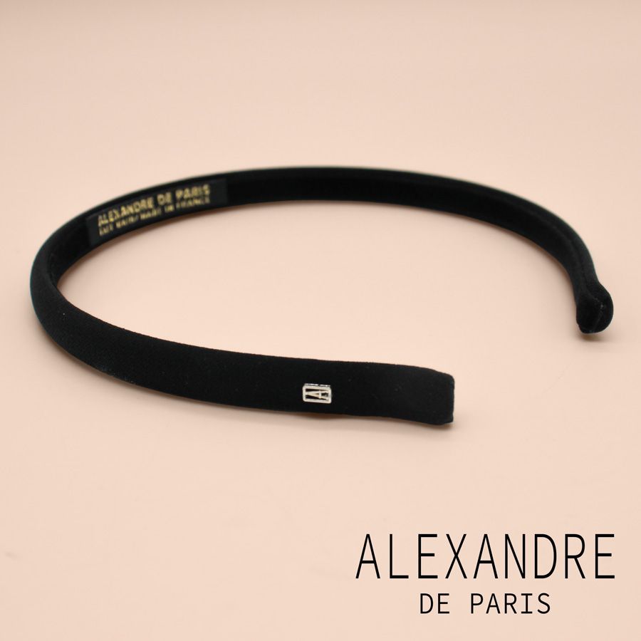 新品未使用　ALEXANDRE アレクサンドル ドゥ パリ水玉チューシャ 新品商品】ALEXANDRE DE PARIS アレクサンドル ドゥ パリ（THB