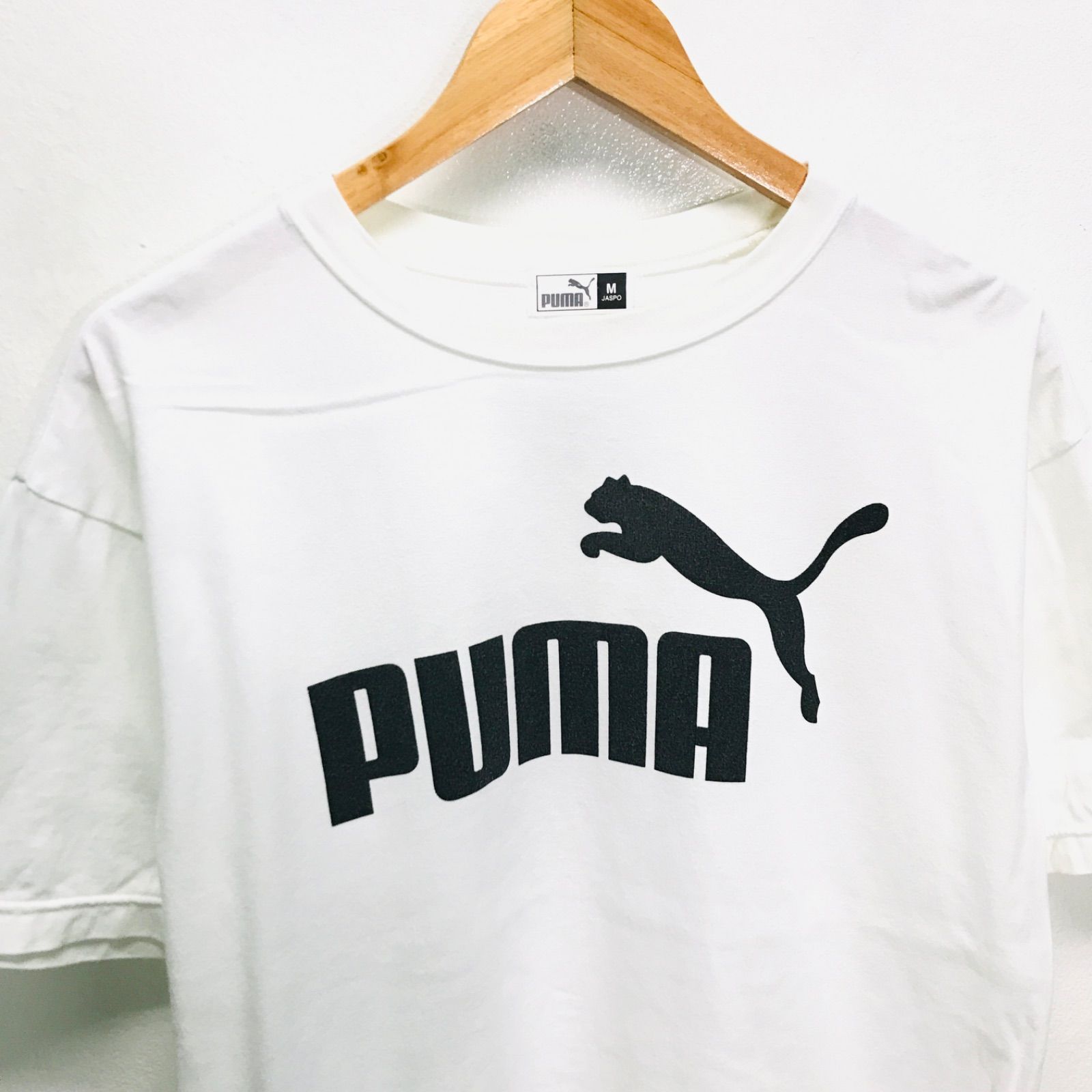 新品　PUMA Tシャツ　ホワイト　ブルー　M プーマ（PUMA）（メンズ、レディース）マンチェスターシティ FC