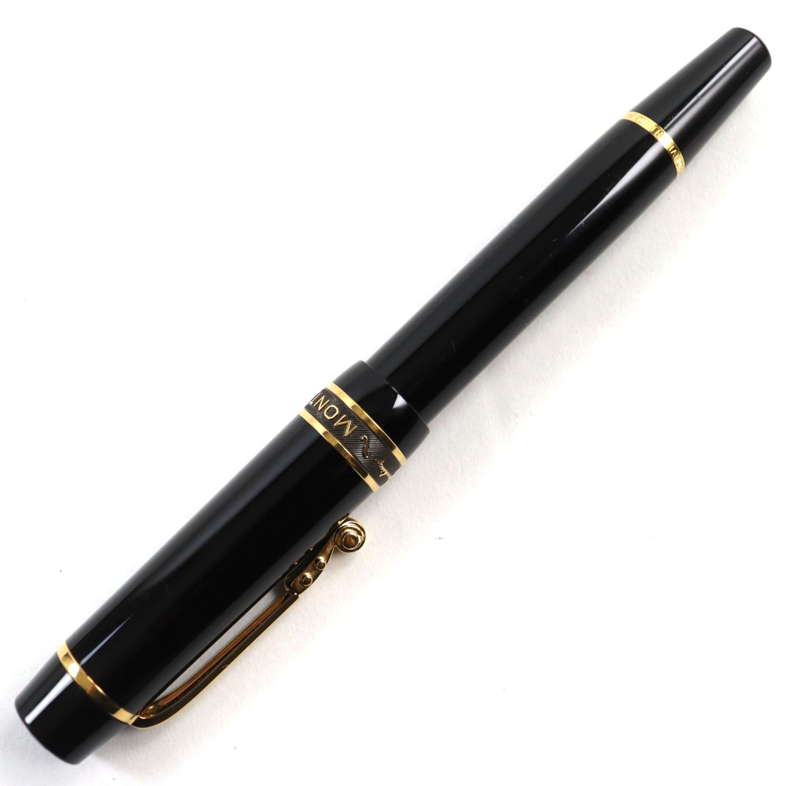 良品○MONTBLANC モンブラン レナードバーンスタイン ドネーションペン ペン先K18 Mニブ ロゴ刻印 ホワイトスター  ヴァイオリンネックモチーフ 万年筆 ブラック ゴールド ドイツ製 メンズ - メルカリ