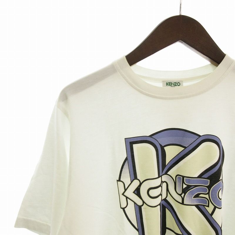 ケンゾー KENZO Tシャツ カットソー 半袖 クルーネック ロゴ