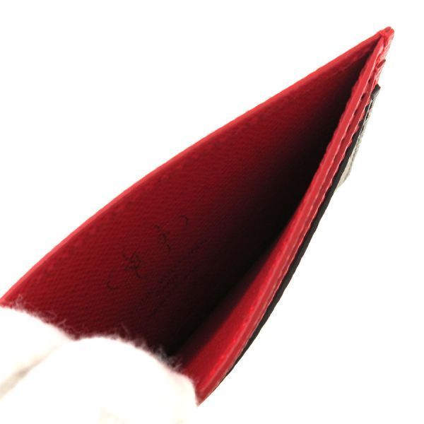 ルイヴィトン モノグラム カードケース ポルトカルト･LVチャーム M12215 Aランク