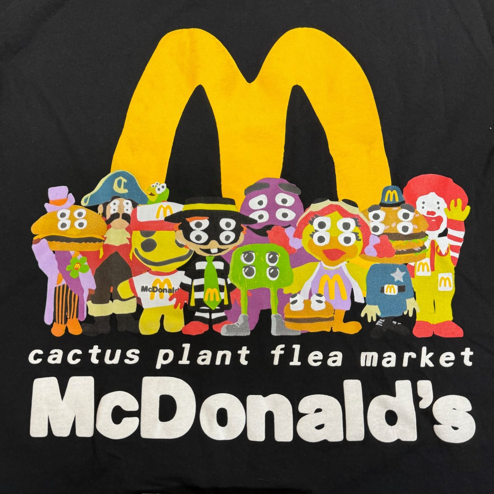 CPFM McDonald's コラボ プリント Tシャツ カクタスプラントマーケット マクドナルド XL 54490A1