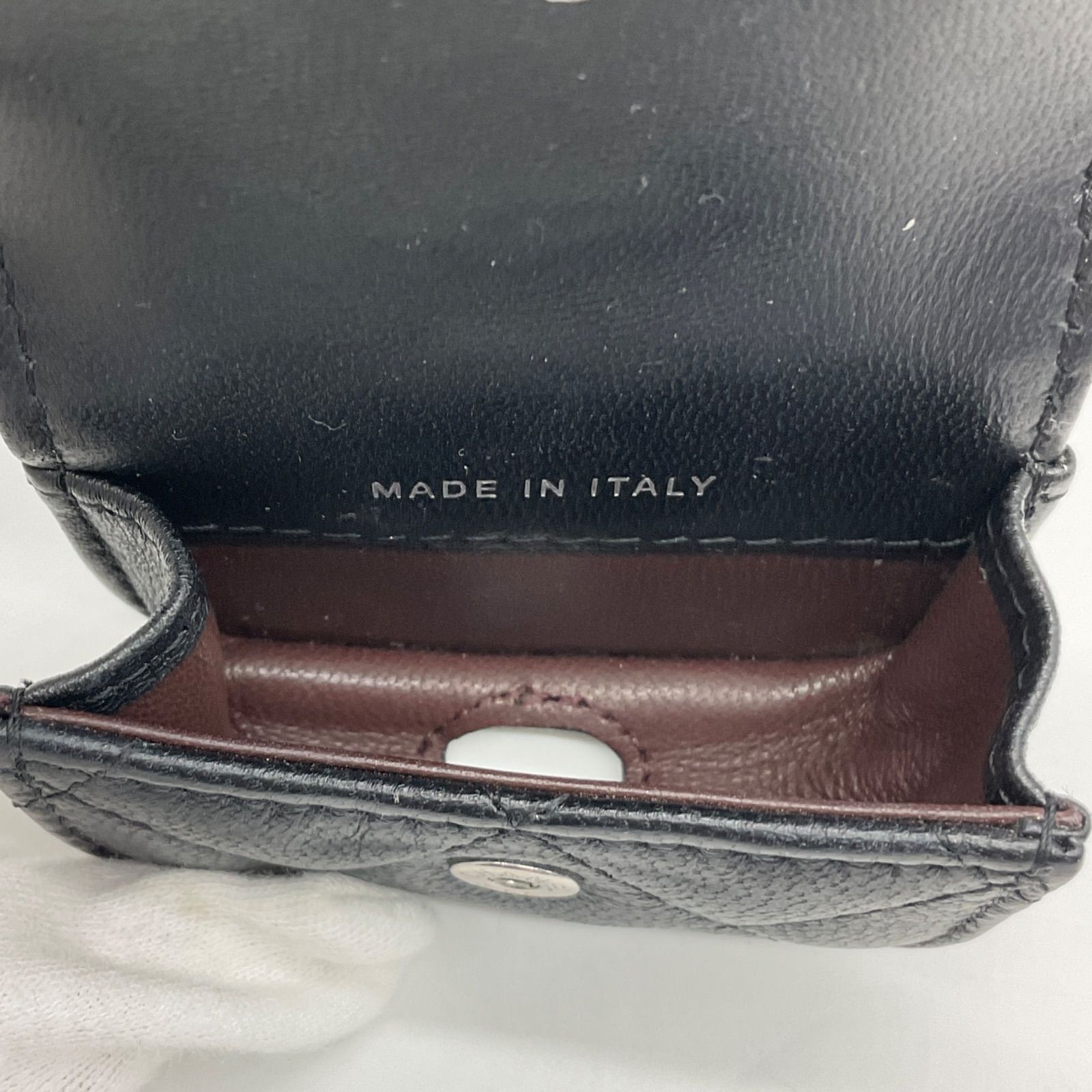 CHANEL シャネル マトラッセ キャビアスキン AirPodsケース エアポッズ