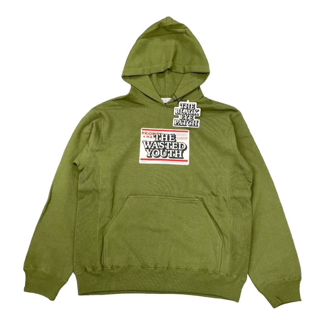black eye patch wasted youth hoodie BlackEyePatch x Wasted Youth