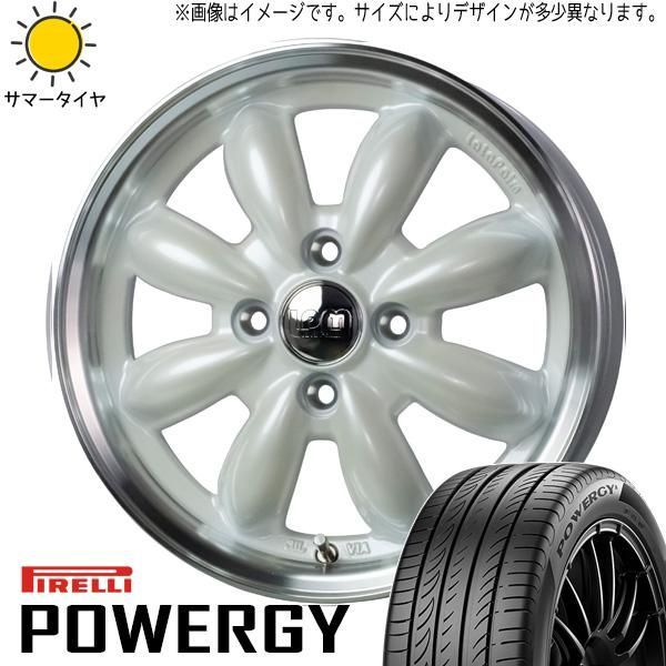 175/65R15 サマータイヤホイールセット アクア etc (PIRELLI POWERGY & LaLaPalm CUP 4穴 100)  - メルカリ