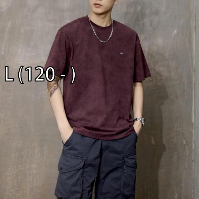 [L (120 - )]メンズ ファッション 服 男性用 オシャレ シンプル 大人 かっこいい 大きいサイズ ストリート 紳士服 カジュアル 半袖 T シャツ 夏 トップス アメリカン レトロ ドロップ ショルダー 