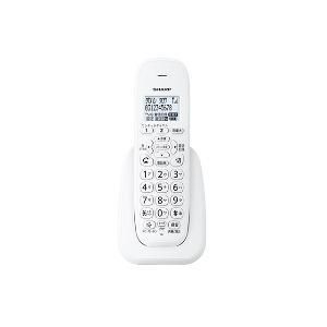 5営業日で発送 SHARP シャープ JD-KE110 増設子機 ホワイト系 JD-KE110
