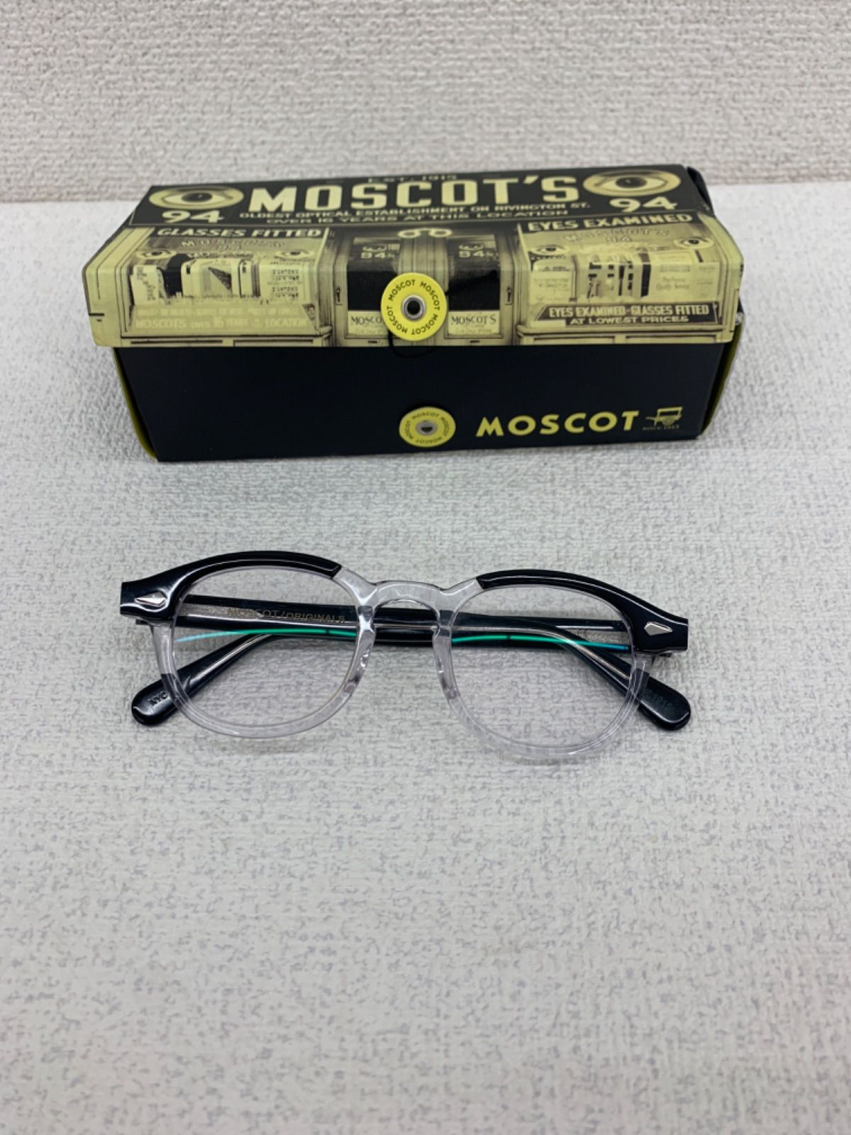 モスコット MOSCOT レムトッシュ 46 クリスタル