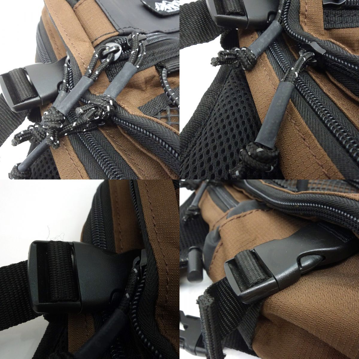 DRT BACK PACK バックパック リュック ブラウン×ブラック ※中古 - メルカリ