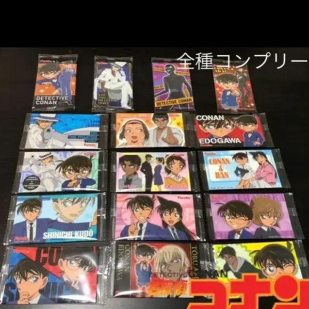 名探偵コナンウエハースチョコのおまけシール - メルカリ