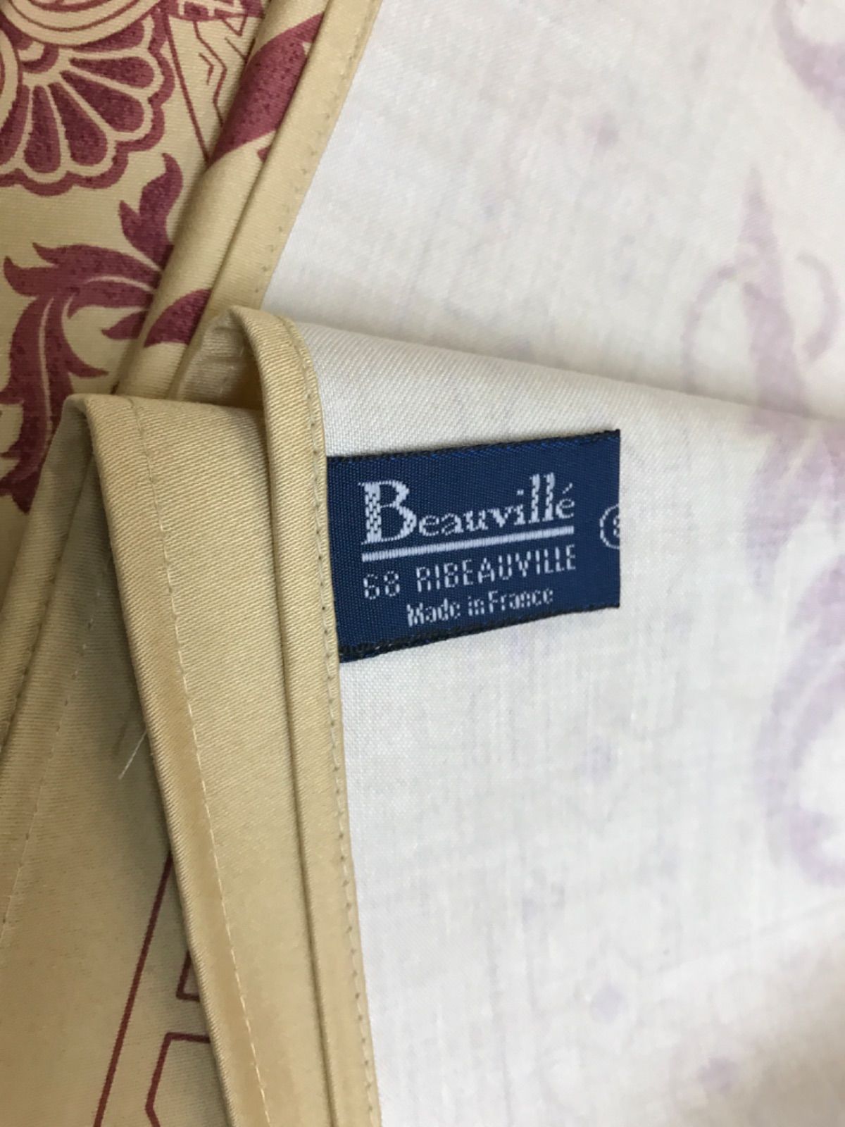 Beauville 高級テーブルクロス 170×170 トプカピ フランス製