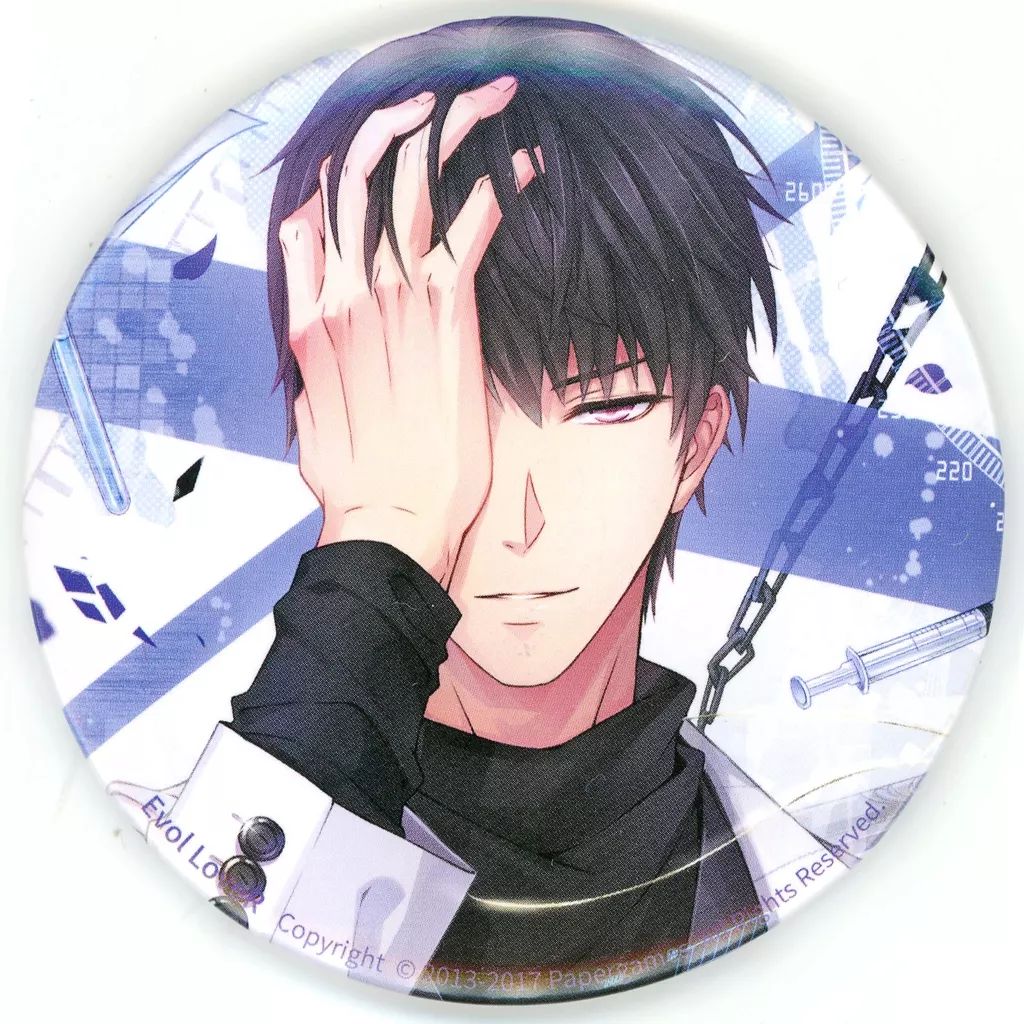 中古】バッジ・ピンズ シモン オリジナル缶バッジ 「恋と