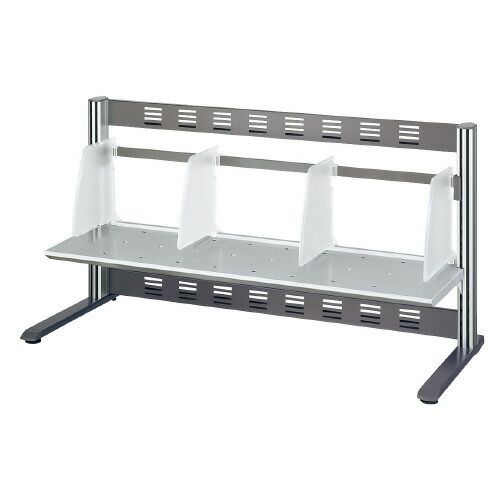 デスクシェルフ ＲＥＳＰＡＣＥ－Ｆ 可動式仕切板４枚付き 棚１段 シルバー EAS-DSF8003NC コクヨ