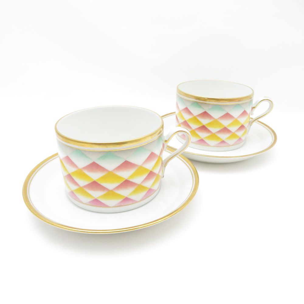 Richard Ginori リチャードジノリ ジオポンティ カップ＆ソーサー 2客 ペア SC9112D1