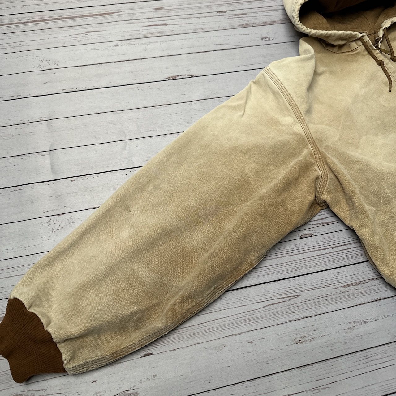 USA製 Carhartt 鬼フェード duck active jacket カーハート ダック地  