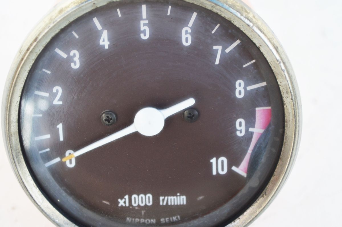 SUZUKI RG250E &frasl; X7スズキ タコメーター 中古品 当時物 純正品