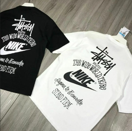 新品 特価値 Nike x stussy ステューシー ダイス Tシャツ 男女兼用 2枚