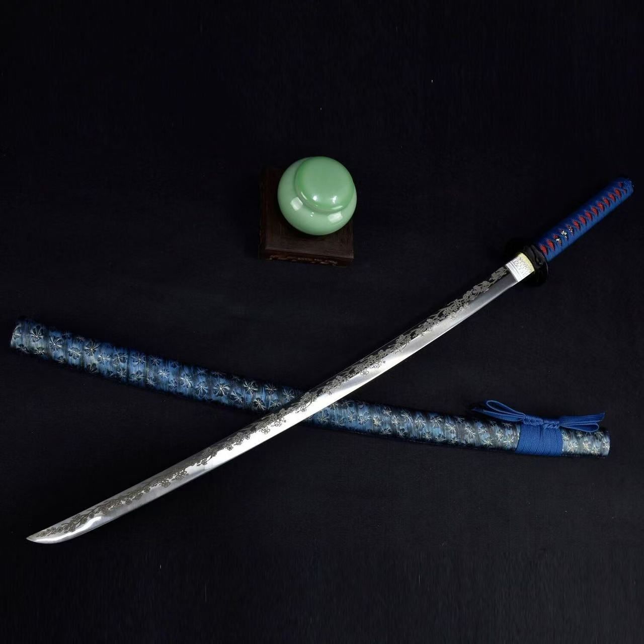 5046-武具 刀装具 日本刀　模造刀 居合刀 武士道 武蔵 鑑賞用 手鍛造打 da04-武具 刀装具 日本刀 模造刀 居合刀 武士道 武蔵 鑑賞用 手