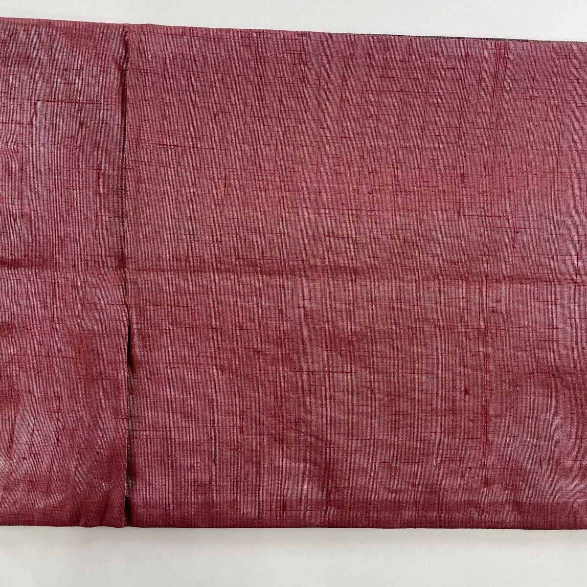 袋帯 美品 名品 辻が花 絞り 金糸 赤紫 お太鼓柄 正絹 【中古