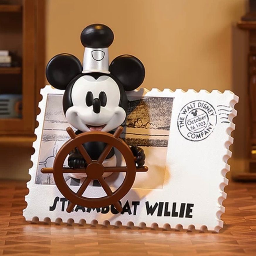 被りなし6種セット 海外 限定 ディズニー MINISO レトロ 切手 シリーズ