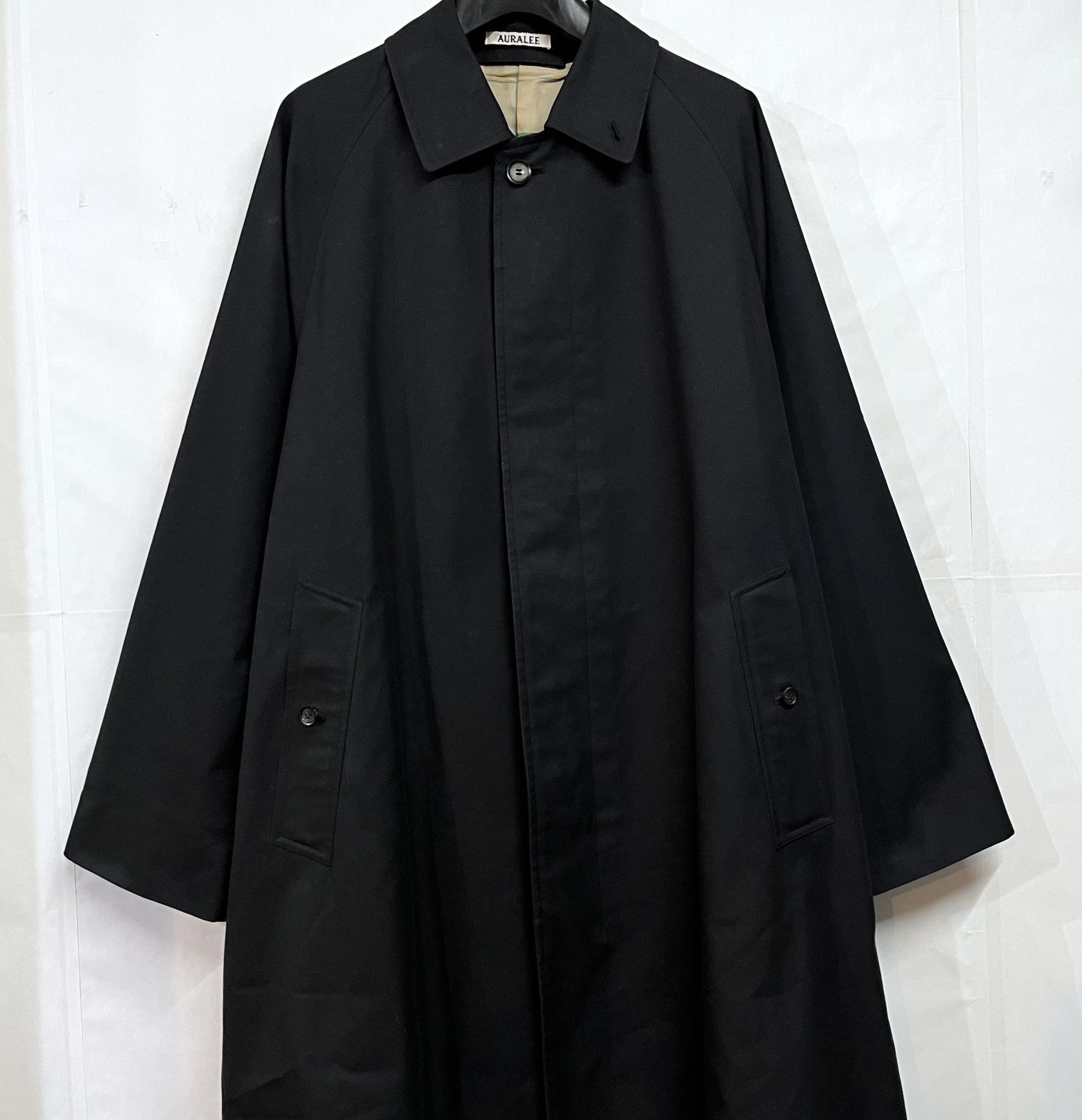 AURALEE｜オーラリー COTTON SILK GABARDINE LONG SOUTIEN