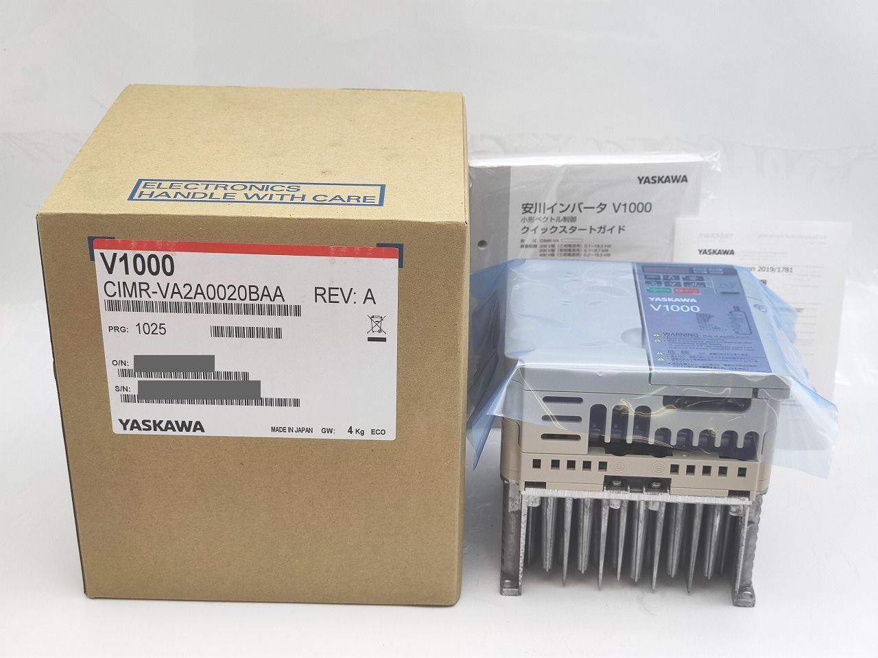 インボイス対応 箱マジック書込あり ♥ 安川電機 CIMR-VA2A0020BAA REV A