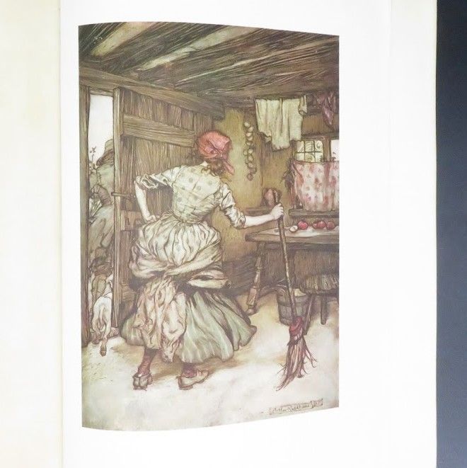 アーサーラッカム挿画本 リップヴァンウィンクル 1917年 カラー 