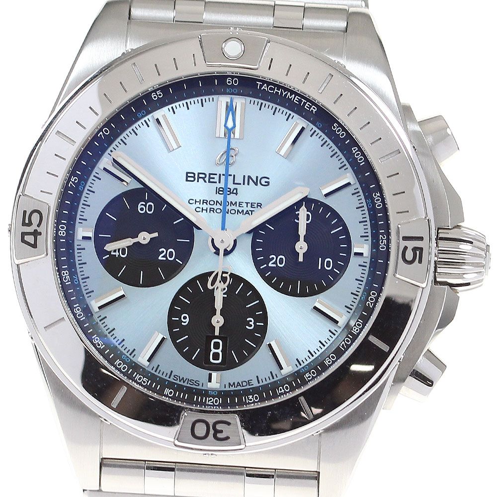 ブライトリング BREITLING PB0134 クロノマット B01 42 クロノグラフ 自動巻き メンズ美品内箱・保証書付き_816188