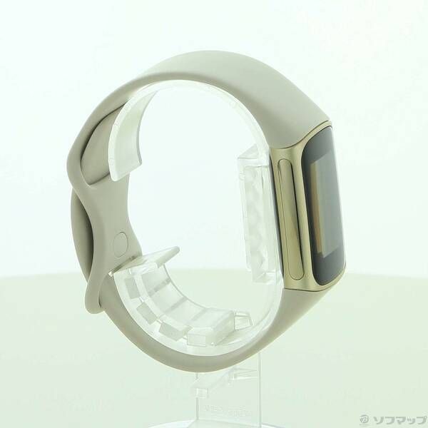 展示品〕 Fitbit Charge5 FB421GLWT-FRCJK ルナホワイト／ソフト
