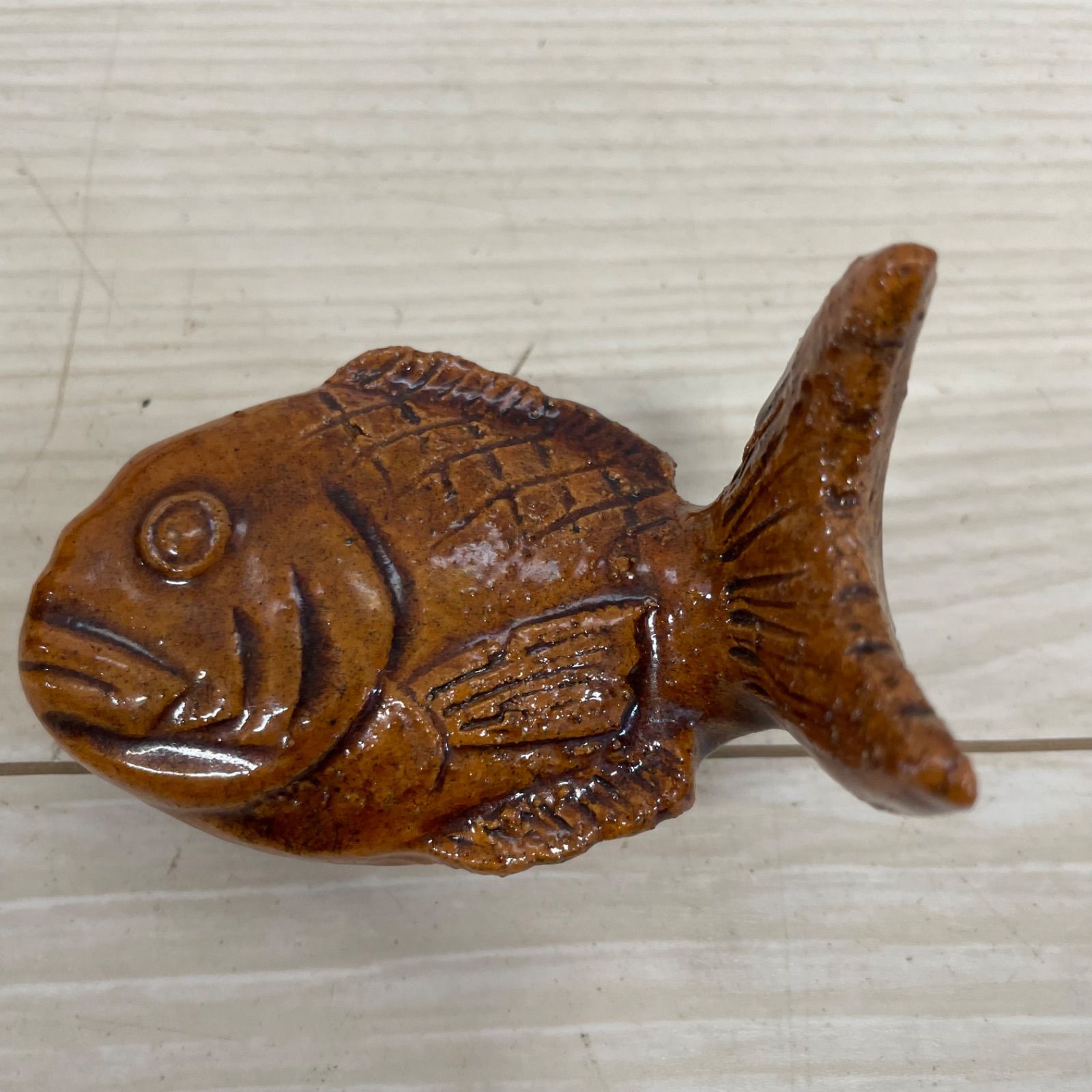 九代大樋長左衛門　鯛　香合 九代大樋長左衛門 鯛 香合 九代大樋長左衛門 久寿家香合 |