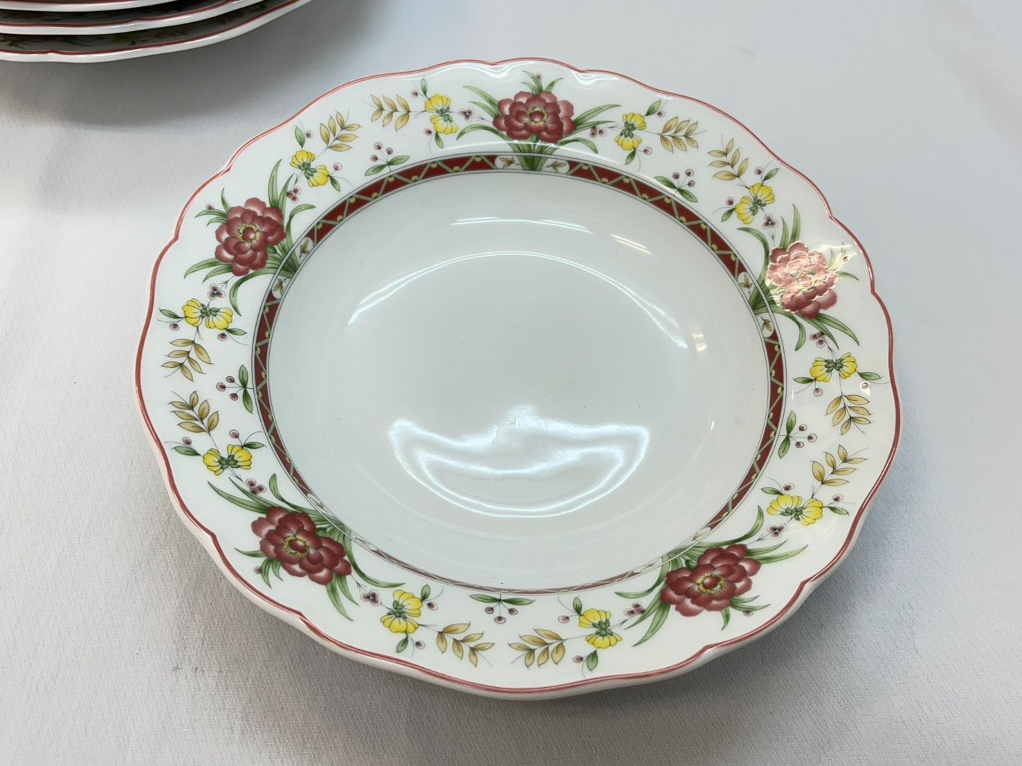 HUTSEHENREUTHER フッチェンロイター マリアテレジア カルミーノ 皿 深皿 ディナー皿 5枚セット