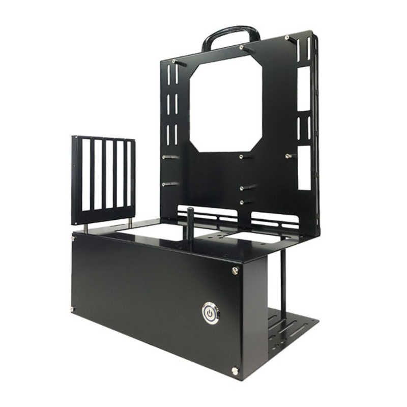 長尾製作所 ＰＣケース オープンフレーム ｖｅｒ．ｍｉｃｒｏ－ＡＴＸ ブラック N-FRAME-MATX 未開梱