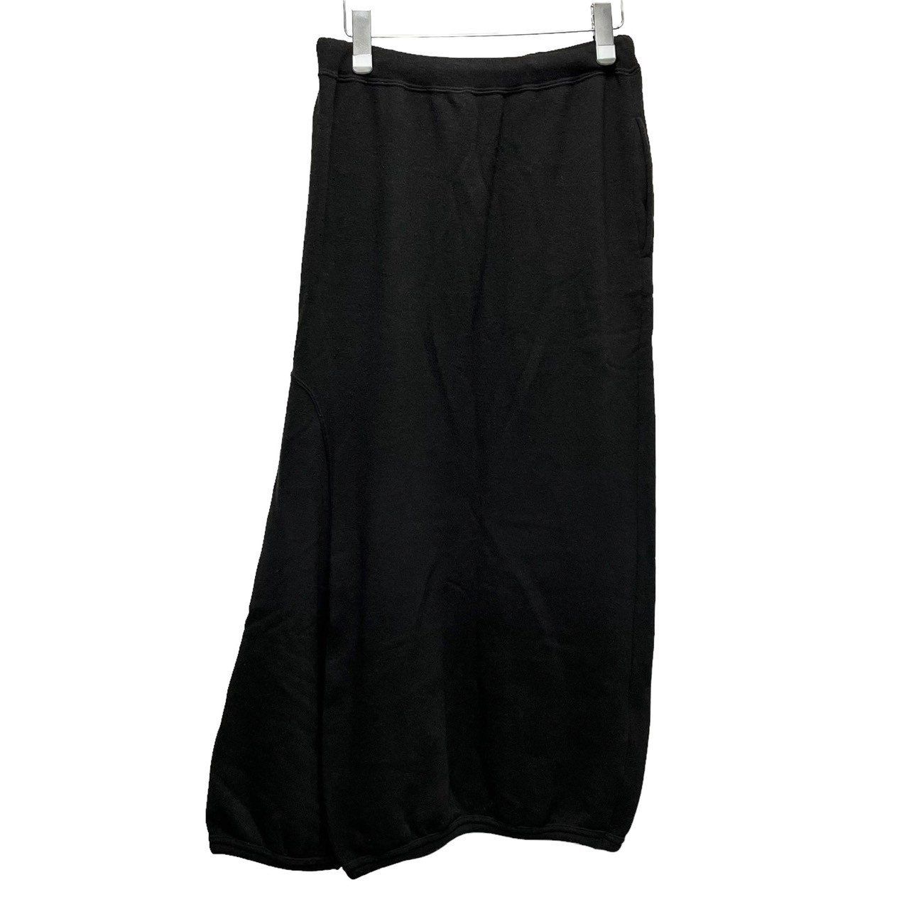 COMME des GARCONS コムデギャルソン 02AW カシミヤ混アシンメトリー変形スウェットサルエルイージーパンツ GG-T026 AD2002 カーキ 3502