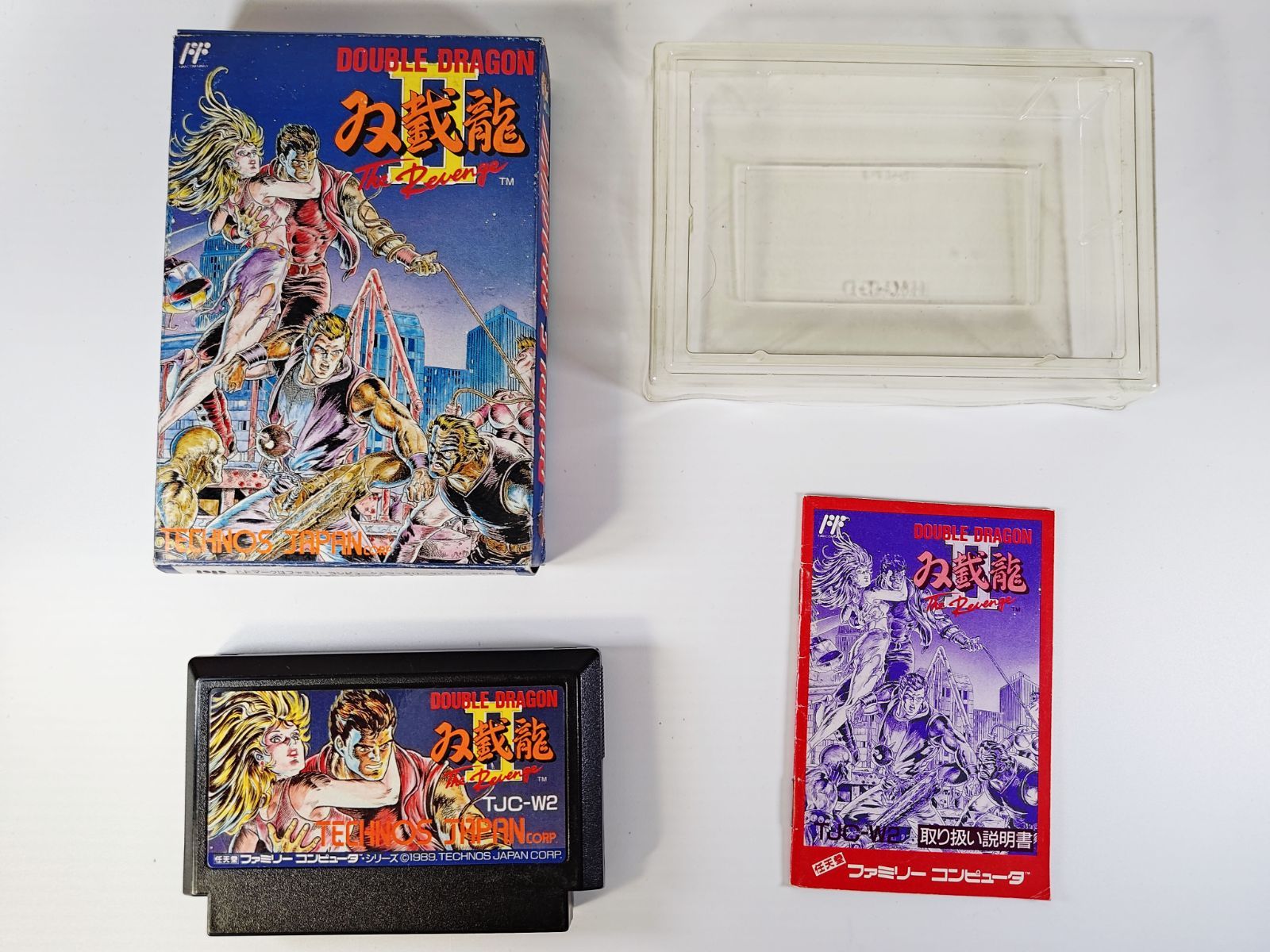 FC テクノスジャパン ダブルドラゴン DOUBLE DRAGON 美品