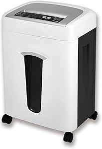 3営業日で発送 アスカ S76M 電動シュレッダー マイクロカット 最大幅 A4 11枚～50枚 21L～30L ホッチキス可 ホワイト