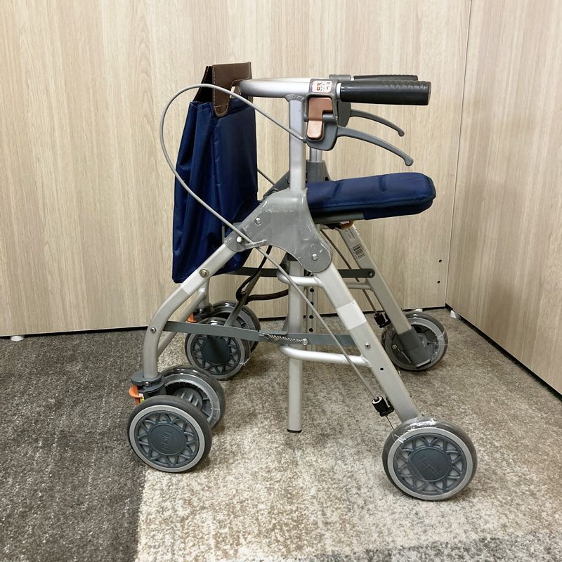 中古・歩行車】幸和製作所 テイコブリトルスリム WAW04 ブルー （課税 