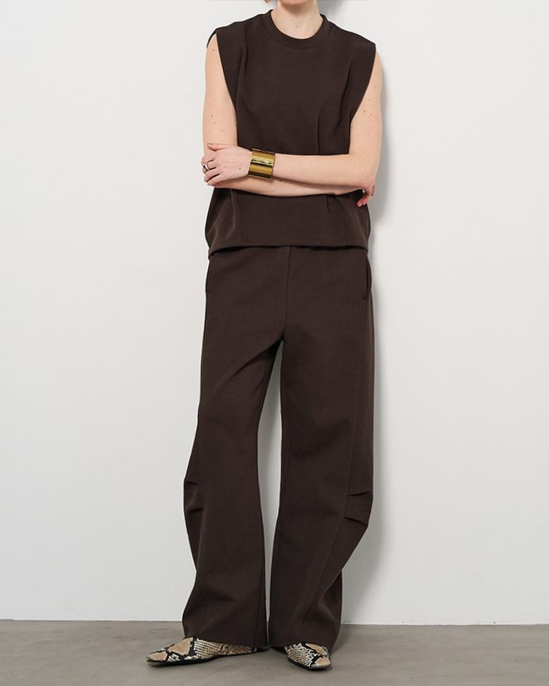 YENN イエン SLEEVELESS SWEAT PO ノースリーブスウェット
