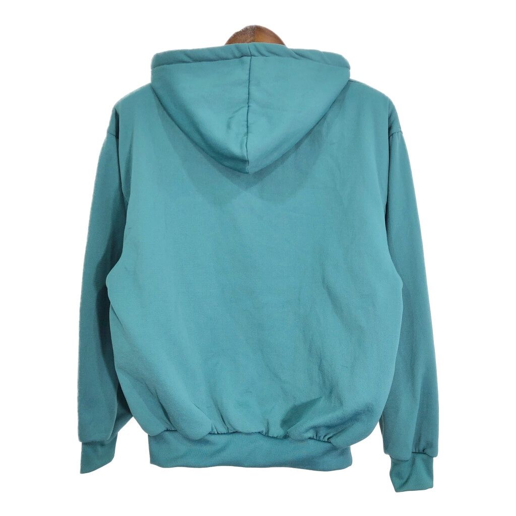 PLUMA プルマ スウェット フルジップ パーカー エメラルドグリーン メンズ L 古着 S 1930