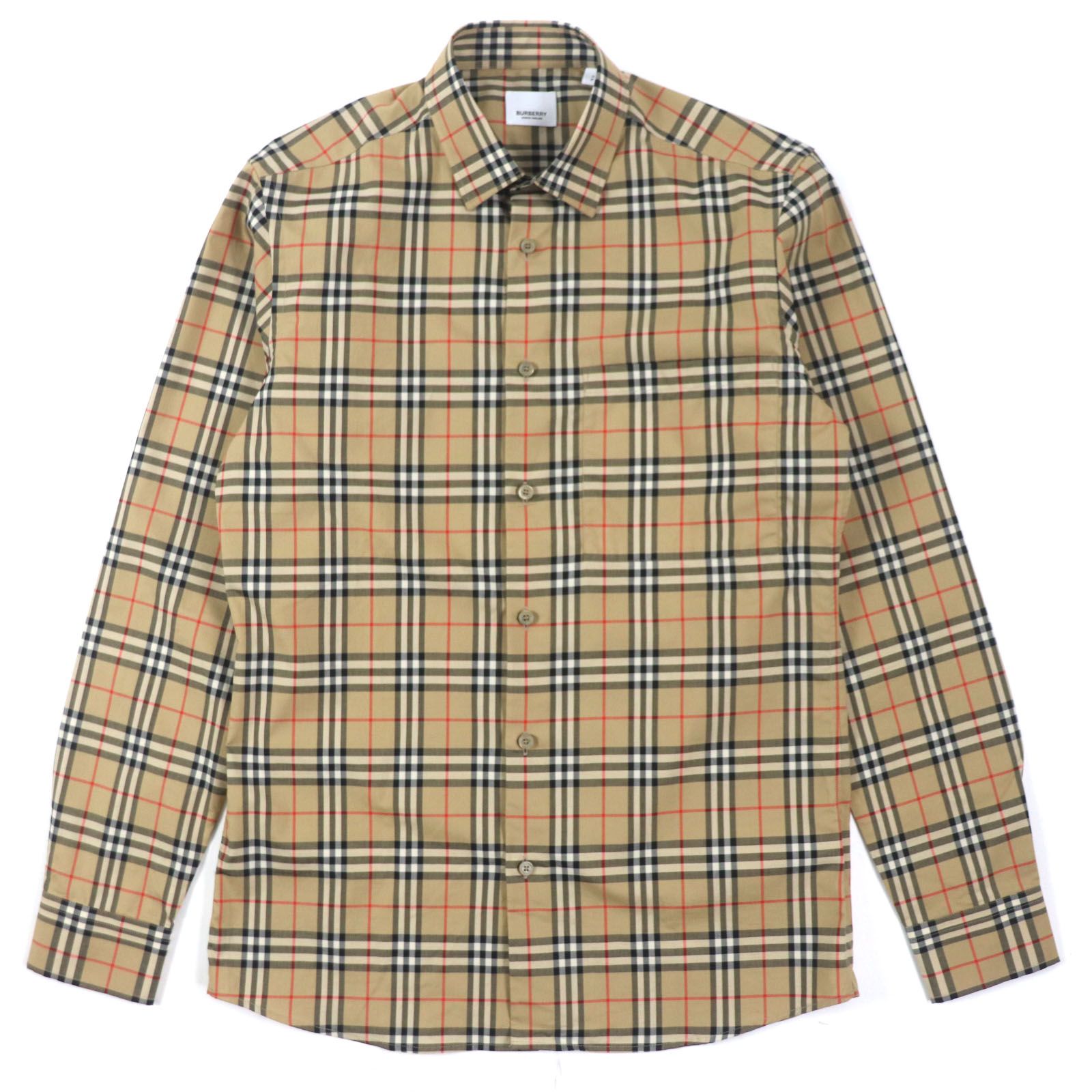 正規 BURBERRY バーバリー ノバチェック シャツ