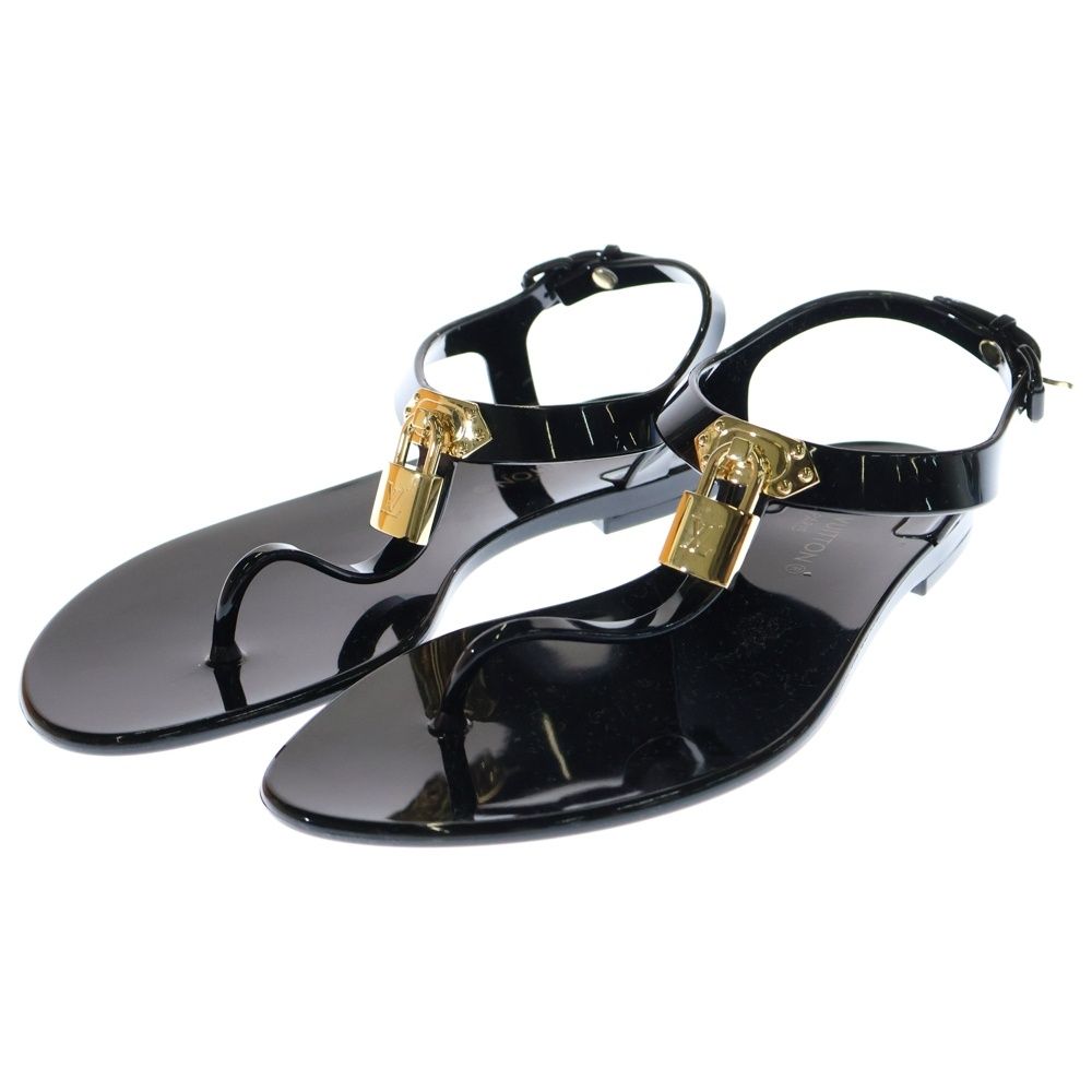 LOUIS VUITTON ルイヴィトン ビキニライン ラバー フラット