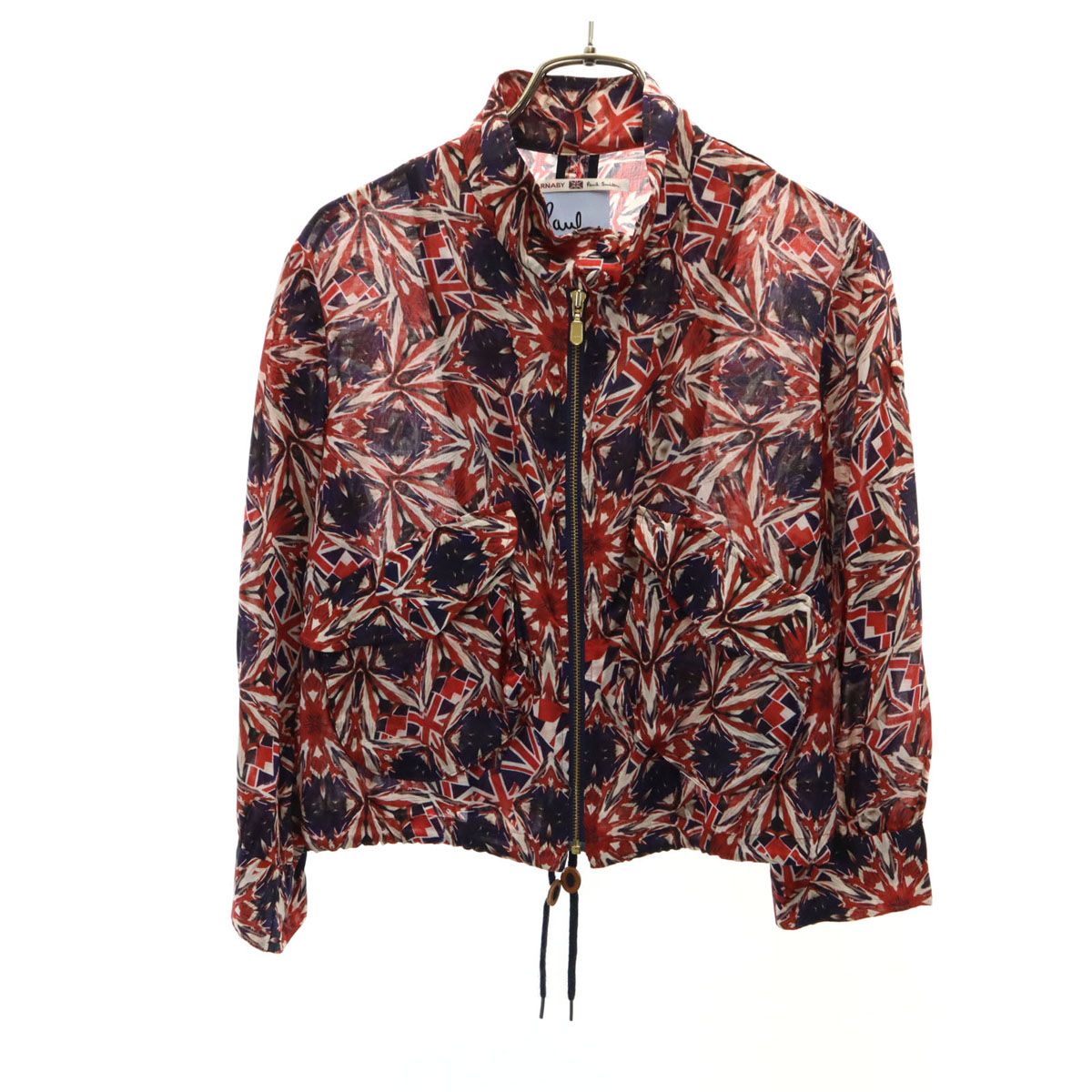 Paul+ Paul Smith ポールプラス ポールスミス 総柄 ショート丈 シアー 