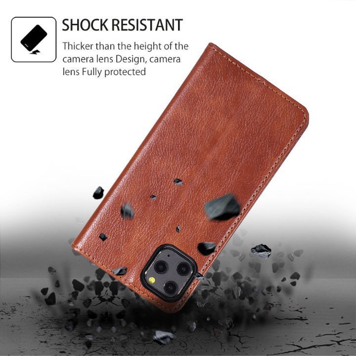 iPhone14 13 アイフォンアイホン手帳型スマホケースマグネット付ダークブラウンクレカおしゃれレザー調シンプル型押し