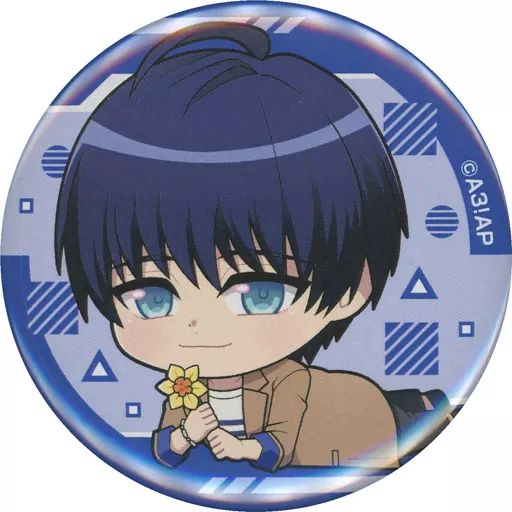 中古】バッジ・ピンズ 月岡紬 「アニメA3!(エースリー) ごろりん缶